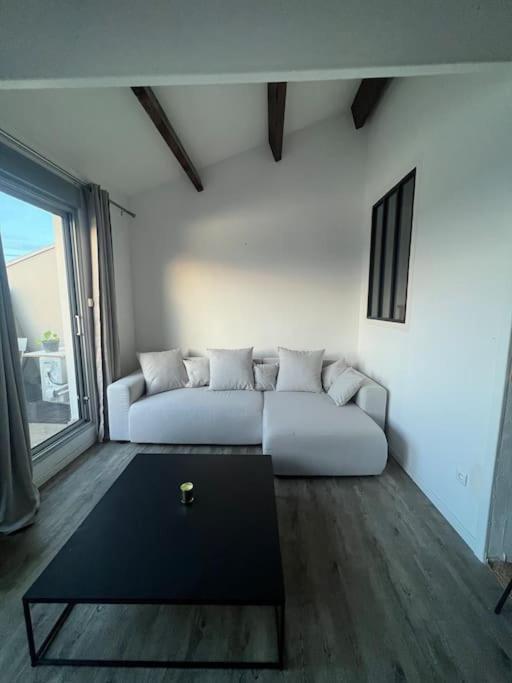 Appartement Terrasse Belle Vue En Duplex Parking Sete Bagian luar foto